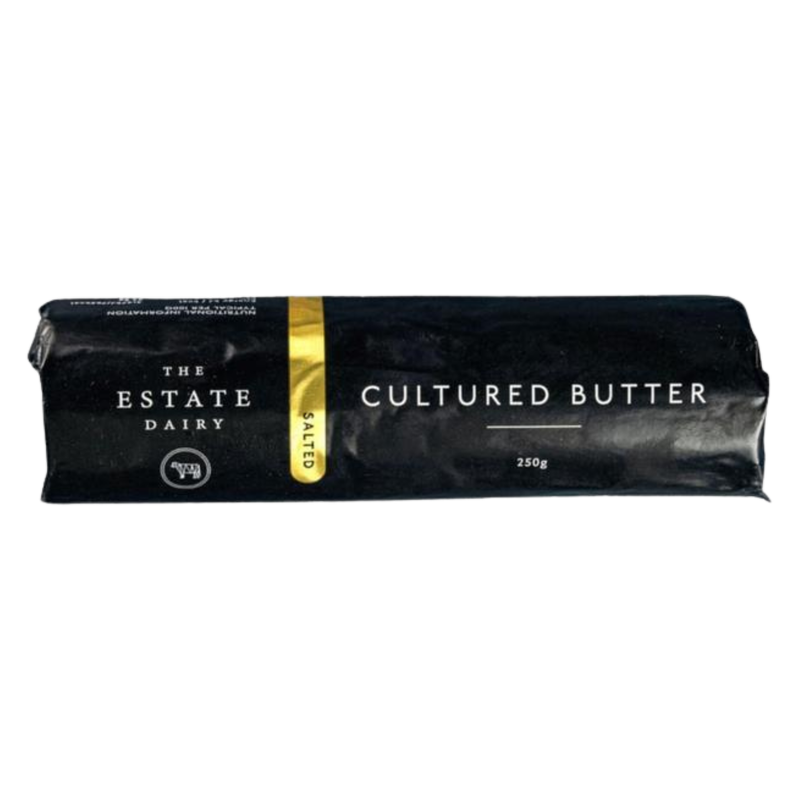 The Estate Dairy Cultured Salted Butter, 250g