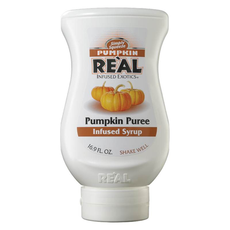 Simply Squeeze Pumpkin Real Pumpkin Puree Infused Syrup (16.9 OZ)