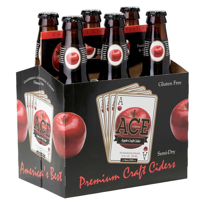 Ace Apple Cider 6pk 12oz Btl
