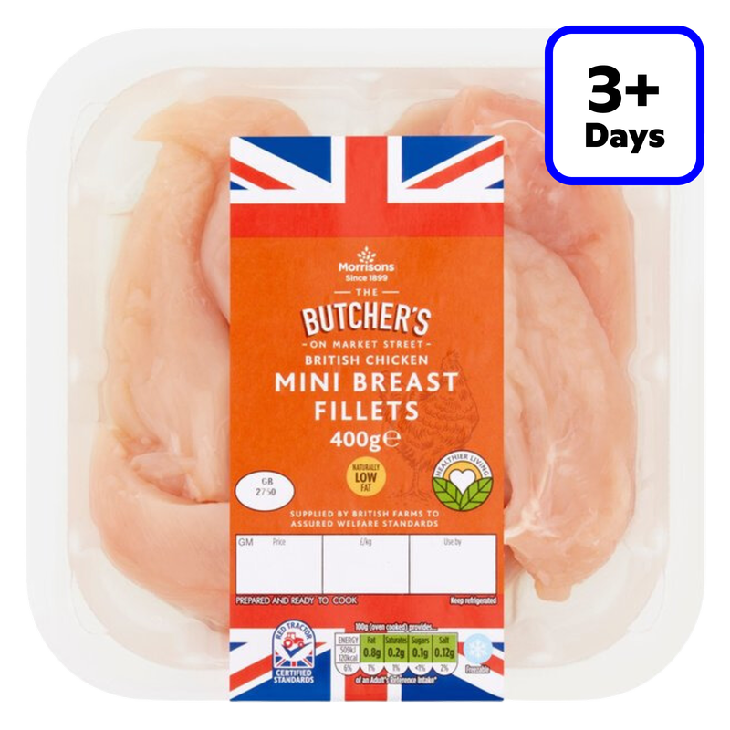 Morrisons British Chicken Mini Breast Fillets, 400g
