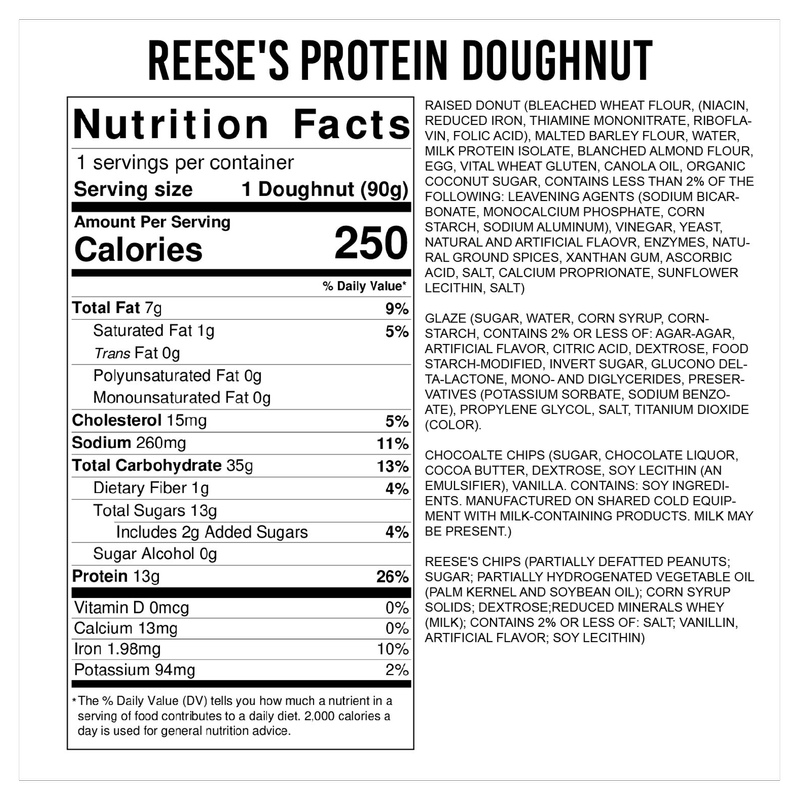The Dough Bar Reese's & Apple Pie Donuts Variety 2pk