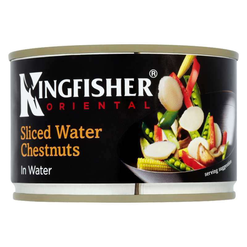 Kingfisher Sliced Water Chestnuts in Water, 225g