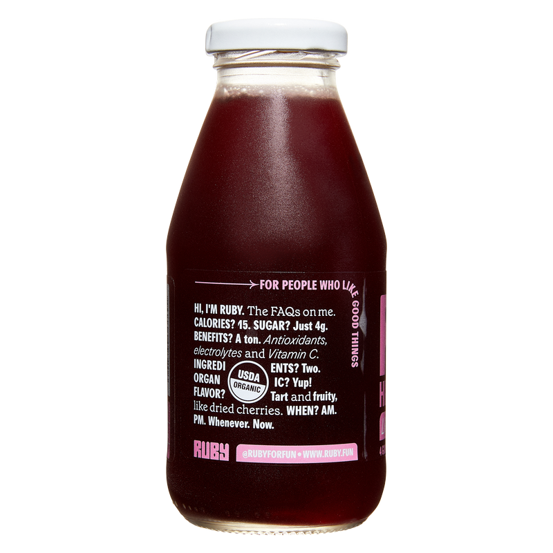 Ruby Lightly Sweetened Hibiscus Water 10oz
