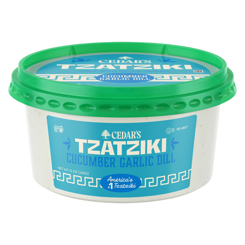 Cedar's Cucumber Garlic Dill Tzatziki 12 oz 