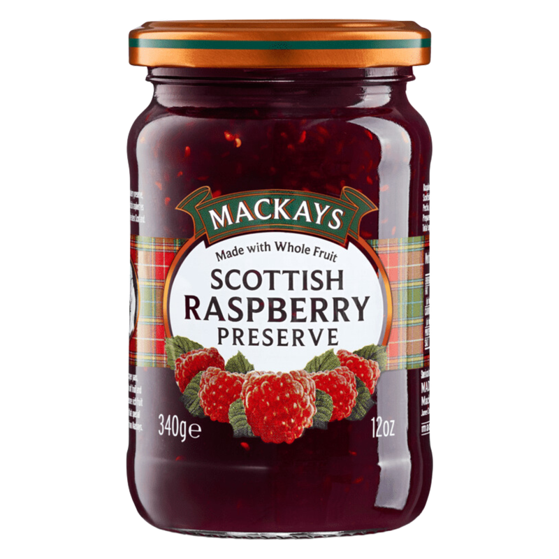 Mackays Scottish Raspberry Preserve, 340g
