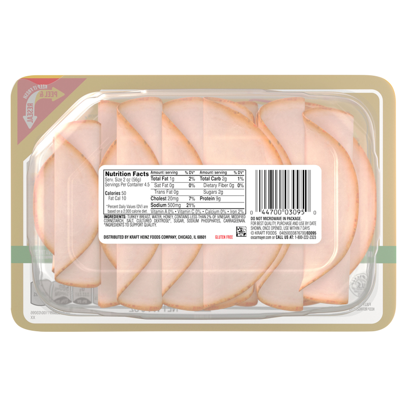 Oscar Mayer Honey Roasted Turkey - 9oz