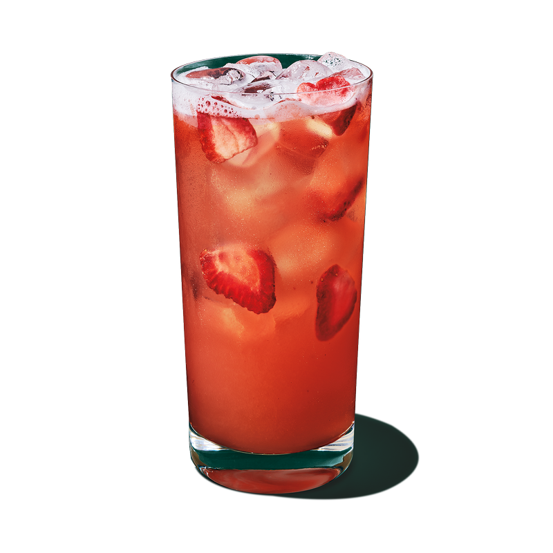 Spicy Strawberry Açaí Lemonade Starbucks Refreshers® Beverage