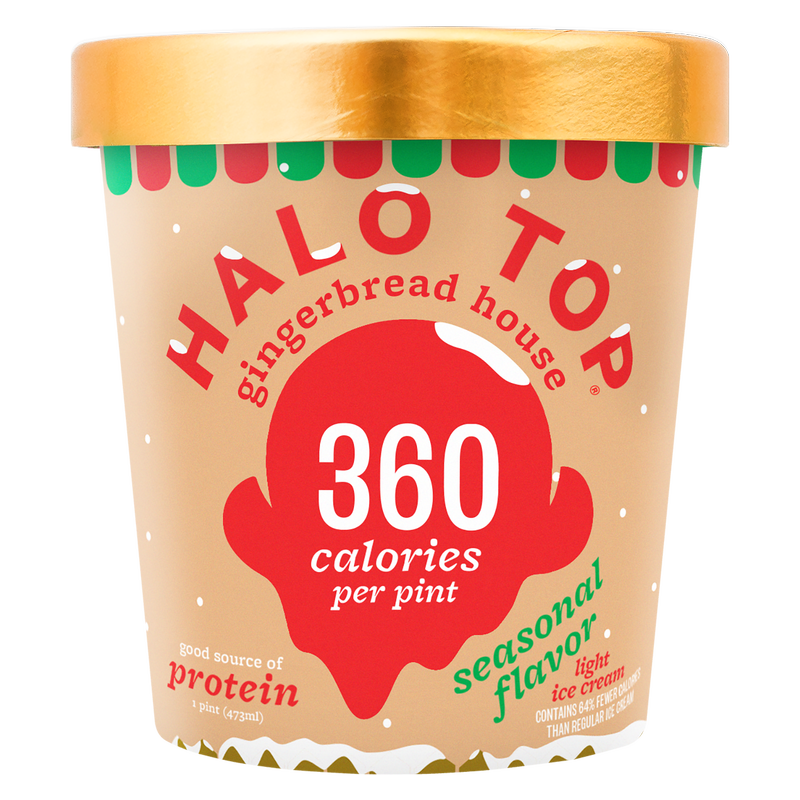 Halo Top Gingerbread House Pint
