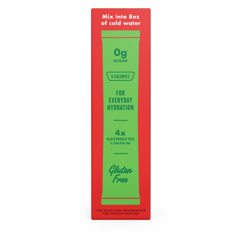 Waterboy Daily Hydration, Watermelon, 12ct