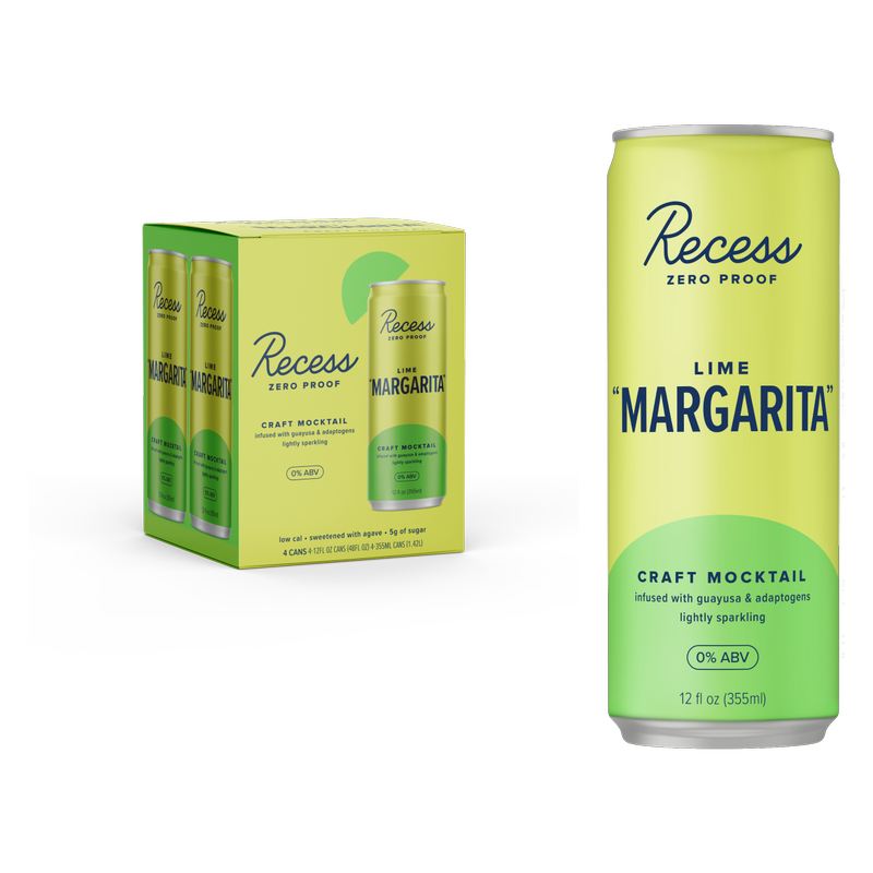 Recess Lime Margarita Mocktail 4pk