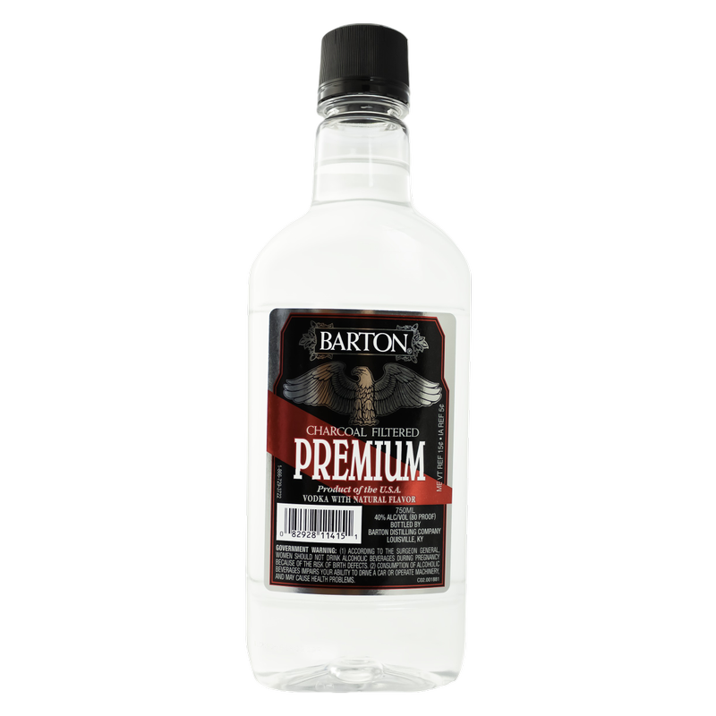 Barton Vodka 750ml Traveler (80 Proof)