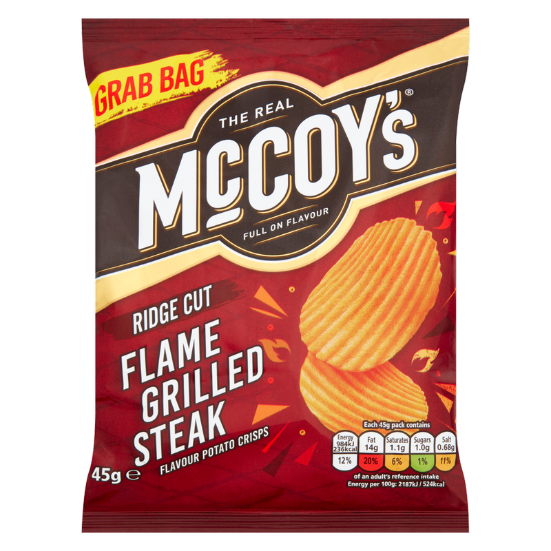 McCoy's Flame Grilled Steak, 45g