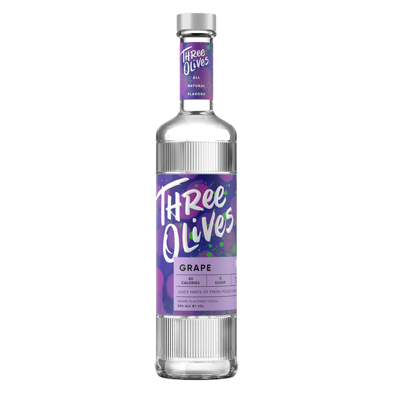 Three Olives Vodka Grape 750ml (60 Proof)