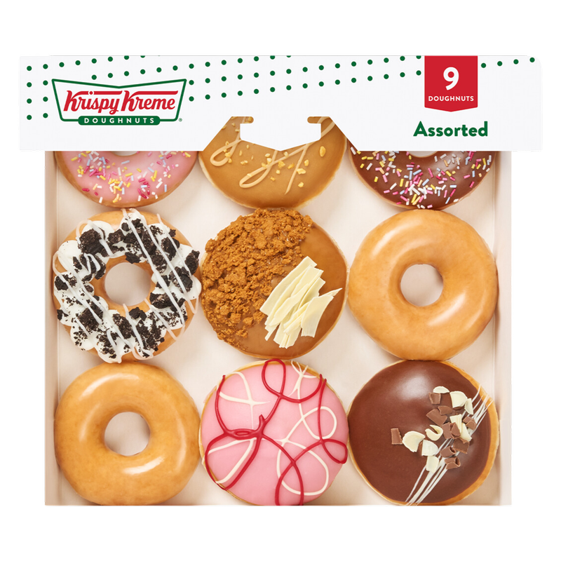 Krispy Kreme Assorted 9 Pack, 9pcs