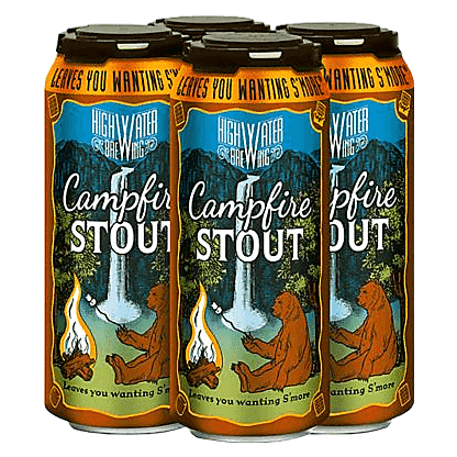 High Water Campfire Stout 4pk 16oz Can