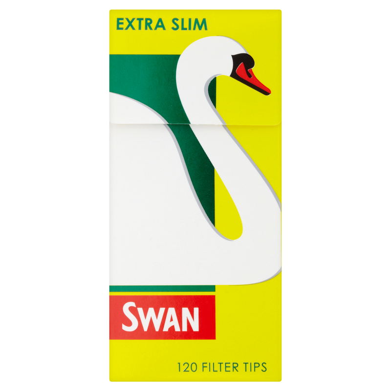 Swan Extra Slim Filter Tips, 120pcs