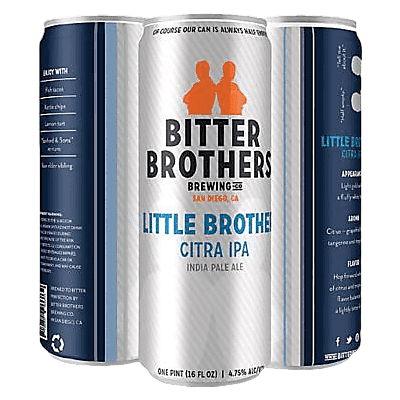 Bitter Brothers Brewing Little Brother Citra IPA 4pk 16oz Can