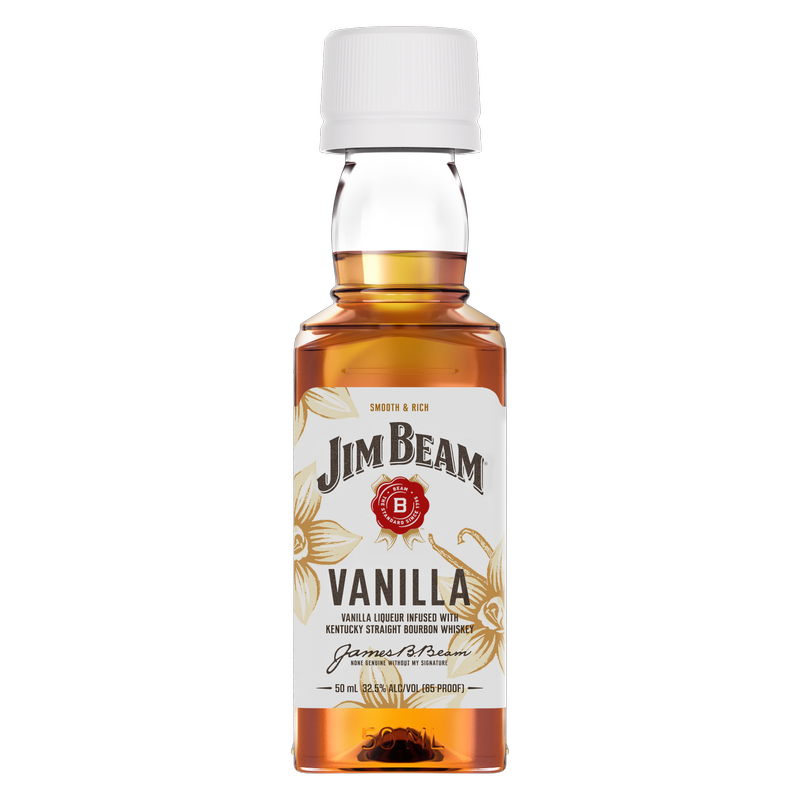 Jim Beam Vanilla Liqueur with Kentucky Straight Bourbon Whiskey 50ml