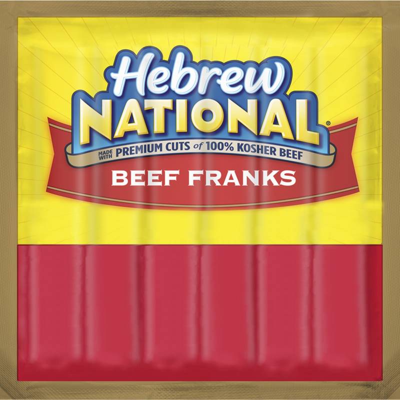 Hebrew National 100% Kosher Beef Franks - 6ct/10.3oz