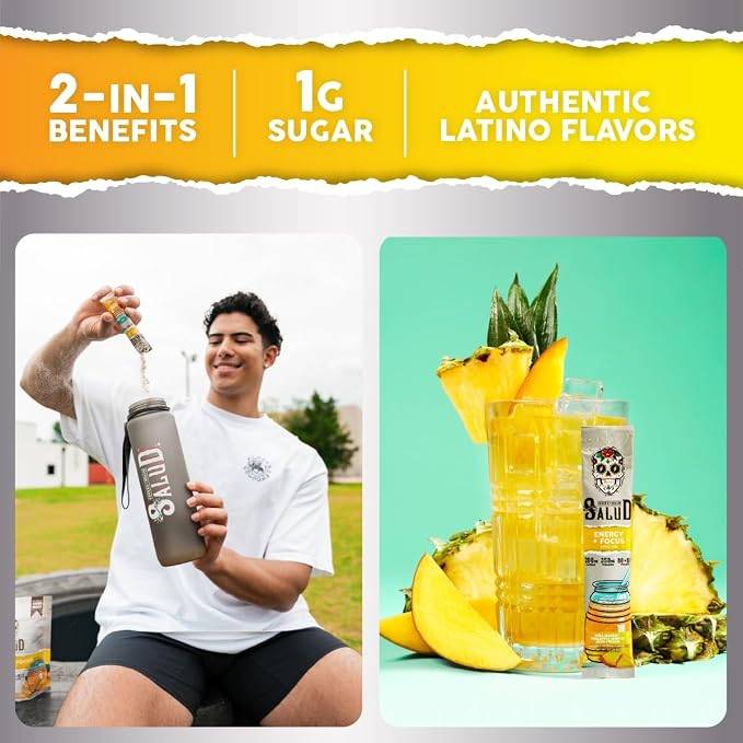 Salud Pineapple Mango Energy