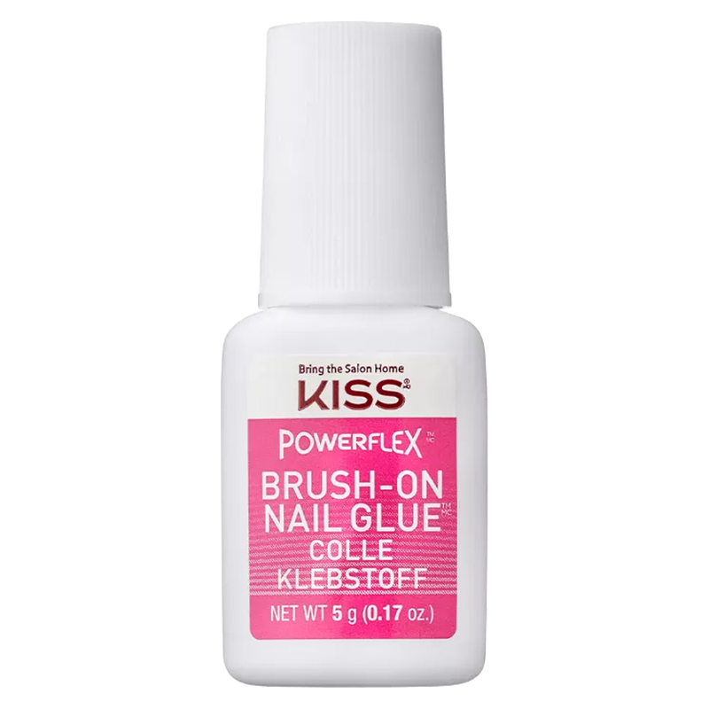 Kiss PowerFlex Brush-On Nail Glue 0.17 oz