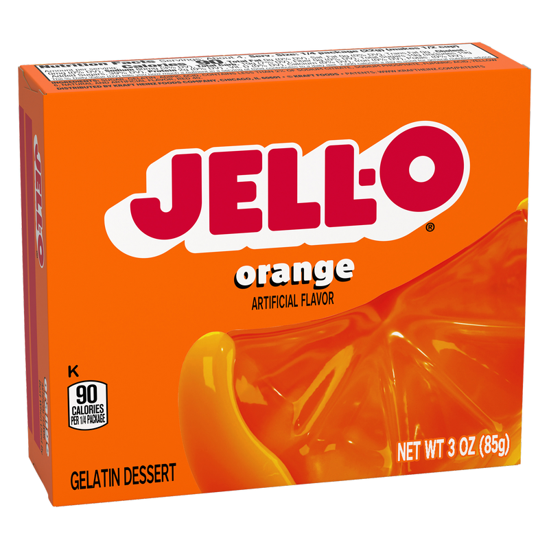 Jell-O Orange Gelatin, 3oz