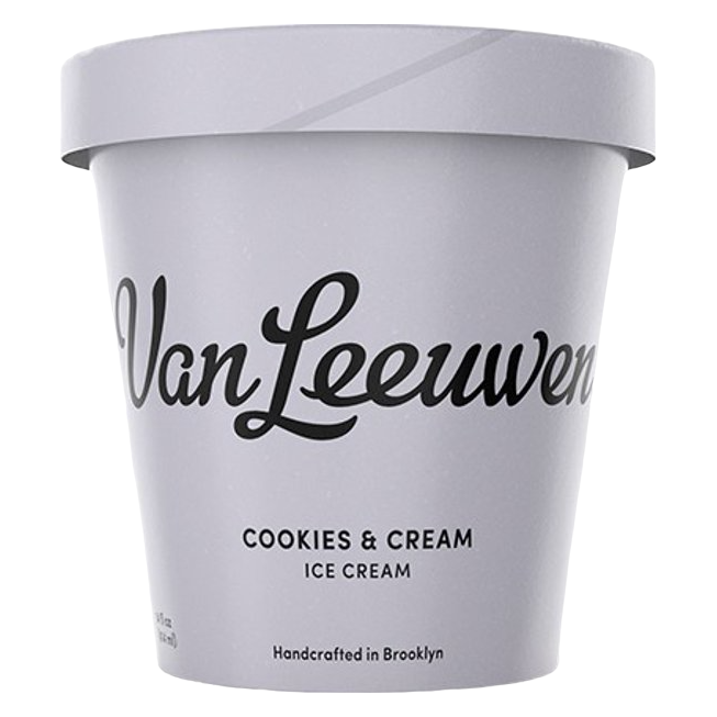 Van Leeuwen Cookies & Cream Ice Cream Pint