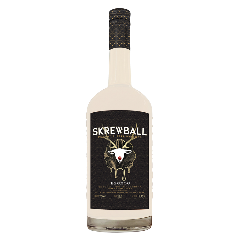 Skrewball Eggnog Whiskey 750ml (29.5 Proof)