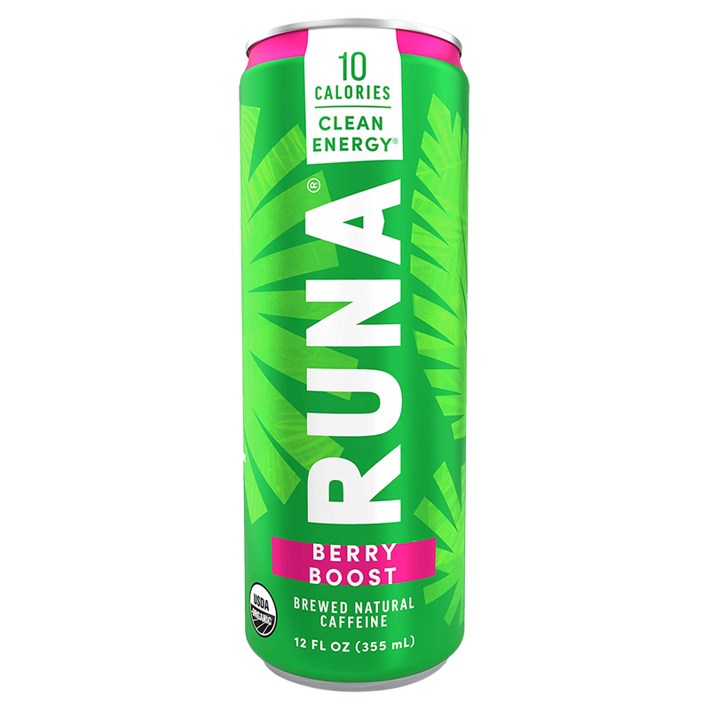 Runa Berry Boost Energy Drink 12oz Can