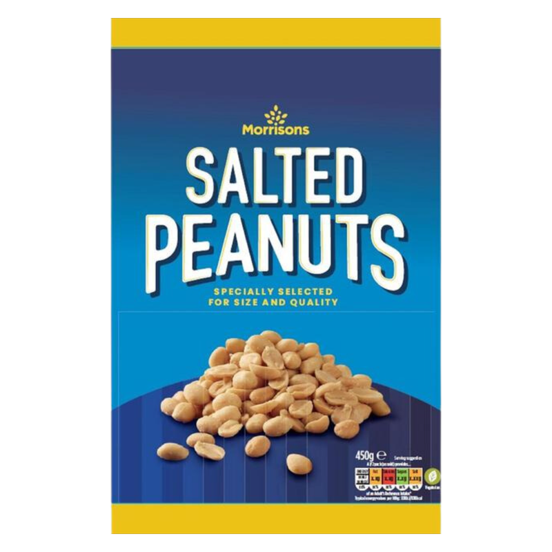 Morrisons Salted Peanuts, 200g