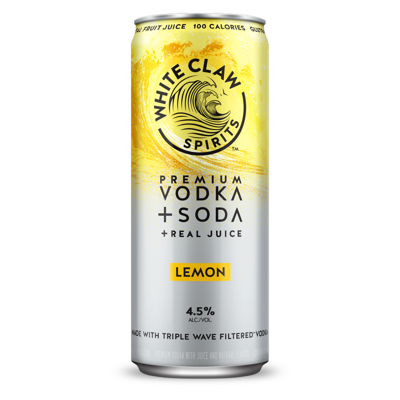 White Claw Vodka + Soda Lemon 12oz Can 4.5% ABV