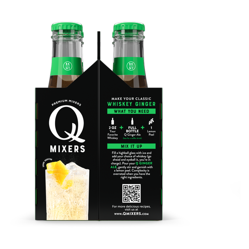 Q Mixers Ginger Ale 4pk 6.7oz