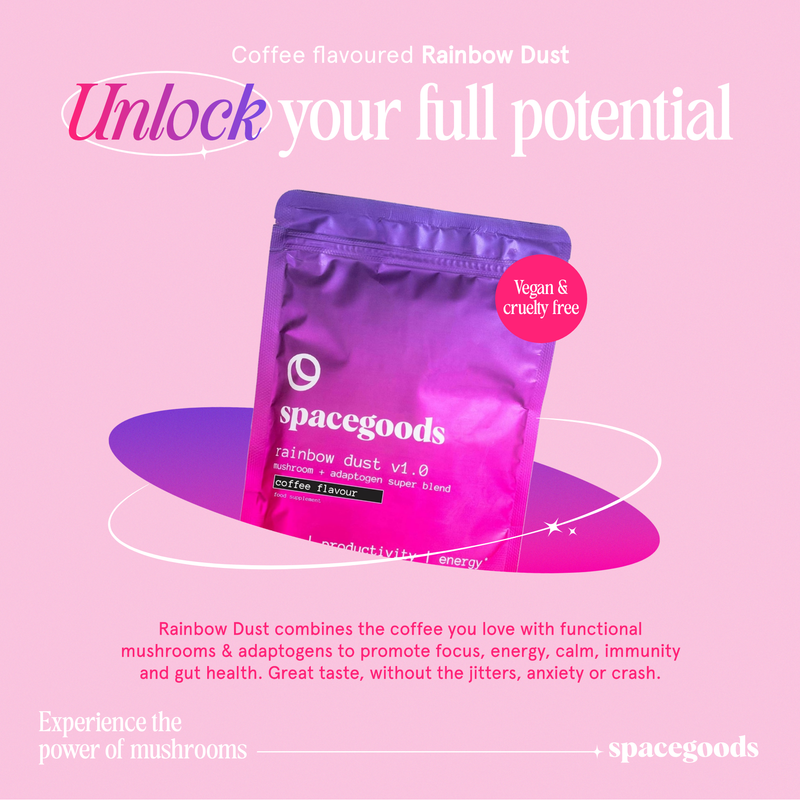 Spacegoods Rainbow Dust Coffee Powder, 240g
