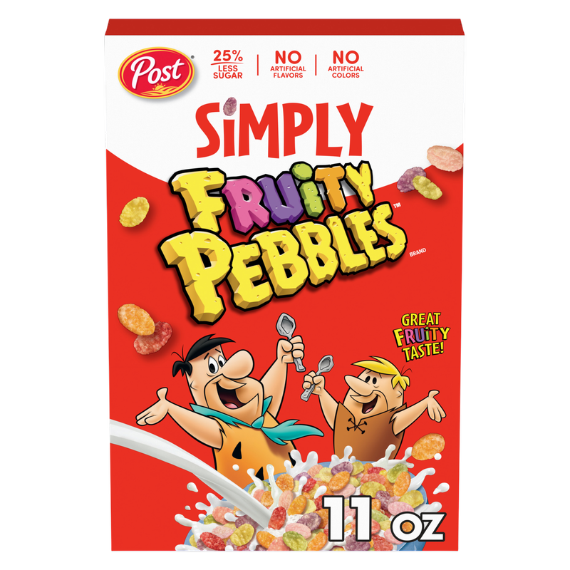 Post Simply Fruity Pebbles Cereal 11oz