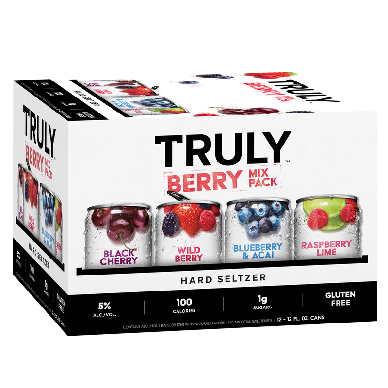 TRULY Hard Seltzer Berry Variety 12pk 12oz Can 5.0% ABV