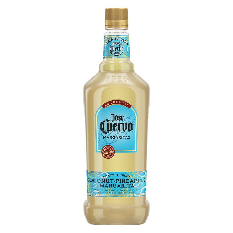 Jose Cuervo Authentic Margarita Coconut Pineapple Ready to Drink Cocktail 1.75L 9.95% ABV