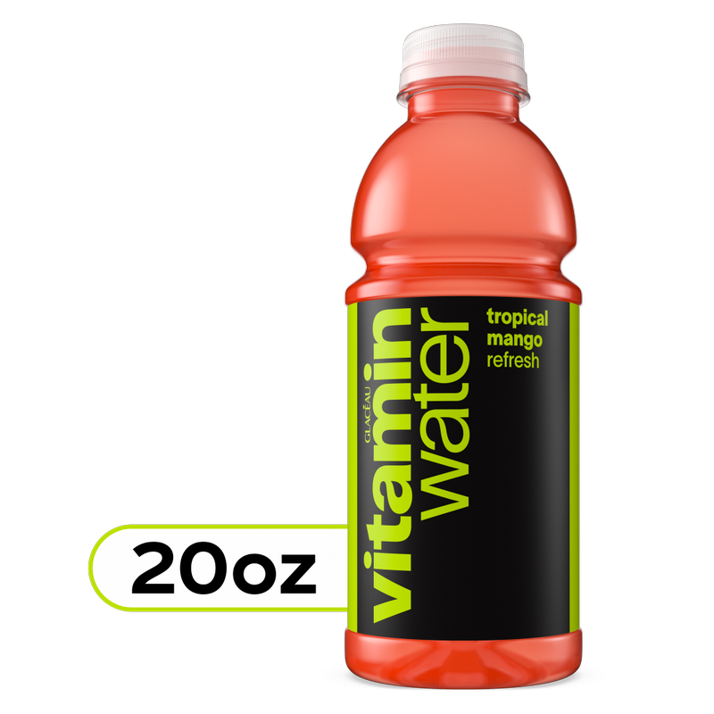 Vitamin Water Refresh Tropical Mango 20oz Btl