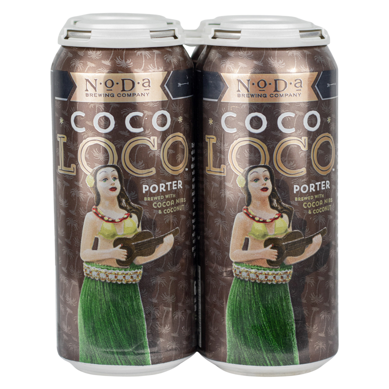 NoDa Brewing Co. COCO LOCO Porter 4pk 16oz 6.1% ABV