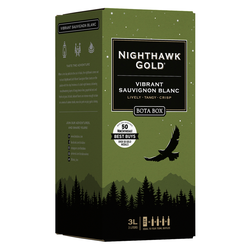 Bota Box Nighthawk Gold Sauvignon Blanc 3 Liter Box