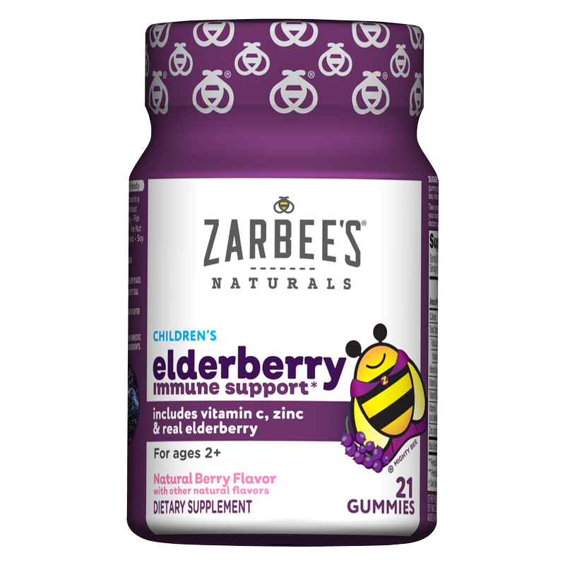 Zarbee's Children's Elderberry Immune Support Gummies 21ct
