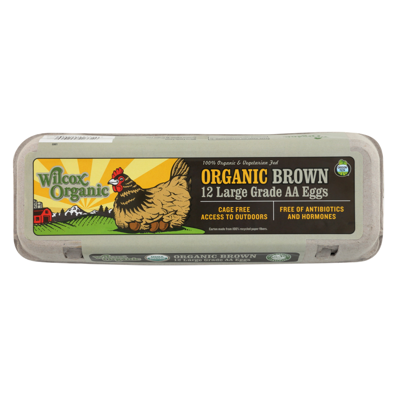 Wilcox Farms Free-Range Large Brown Eggs -12ct
