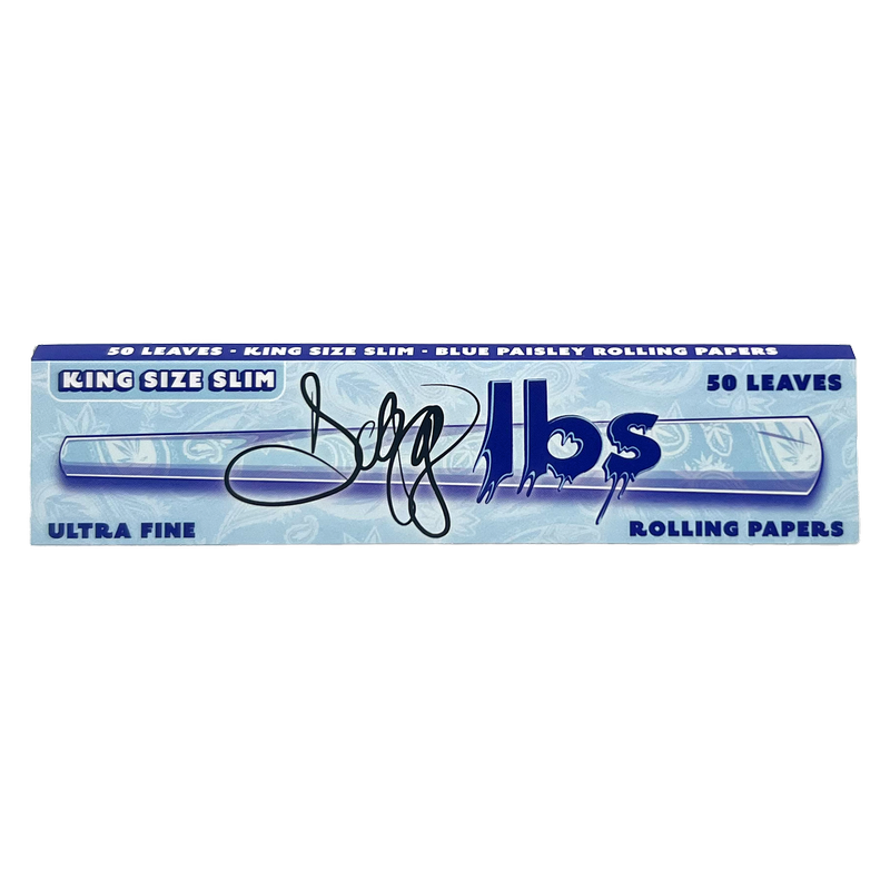 Dogg Lbs - Rolling Papers Blue Paisley - 1 1/4 - 50ct