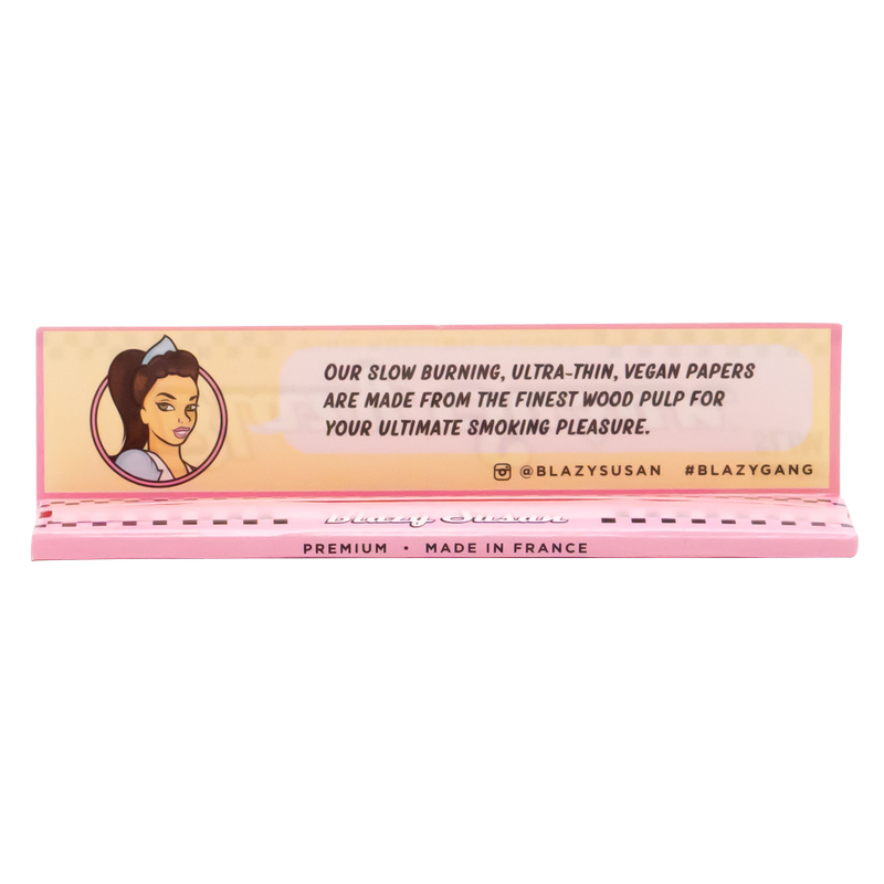 Blazy Susan King Size Pink Rolling Papers