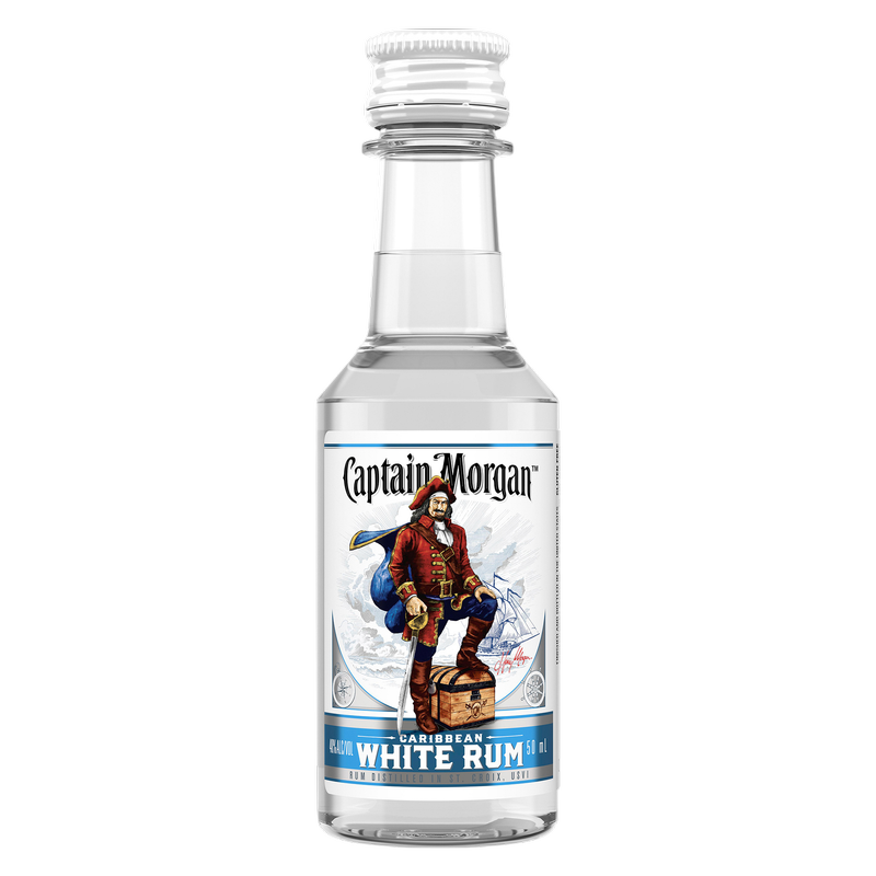 Captain Morgan White Rum 50ml (80 Proof)