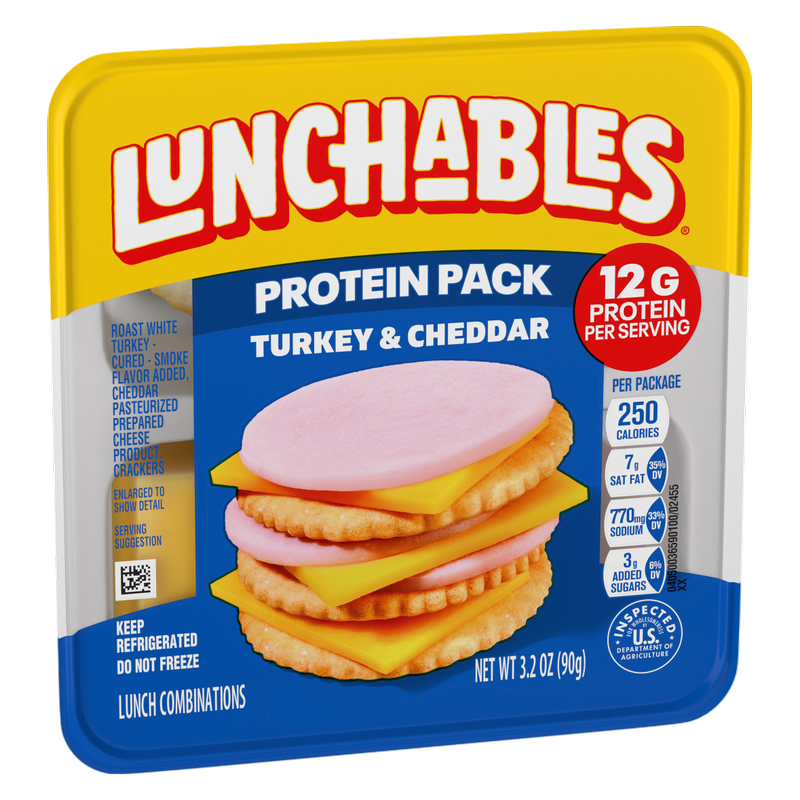 Lunchables Turkey & Cheddar with Crackers - 3.2oz