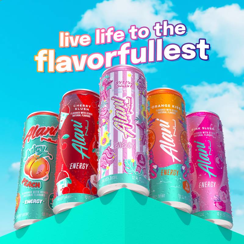 Alani Energy Cotton Candy 12oz Can