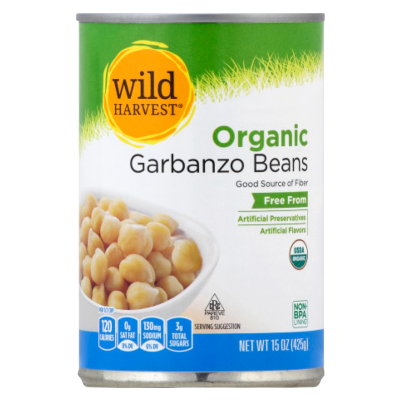 Wild Harvest Organic Garbanzo Beans 15oz