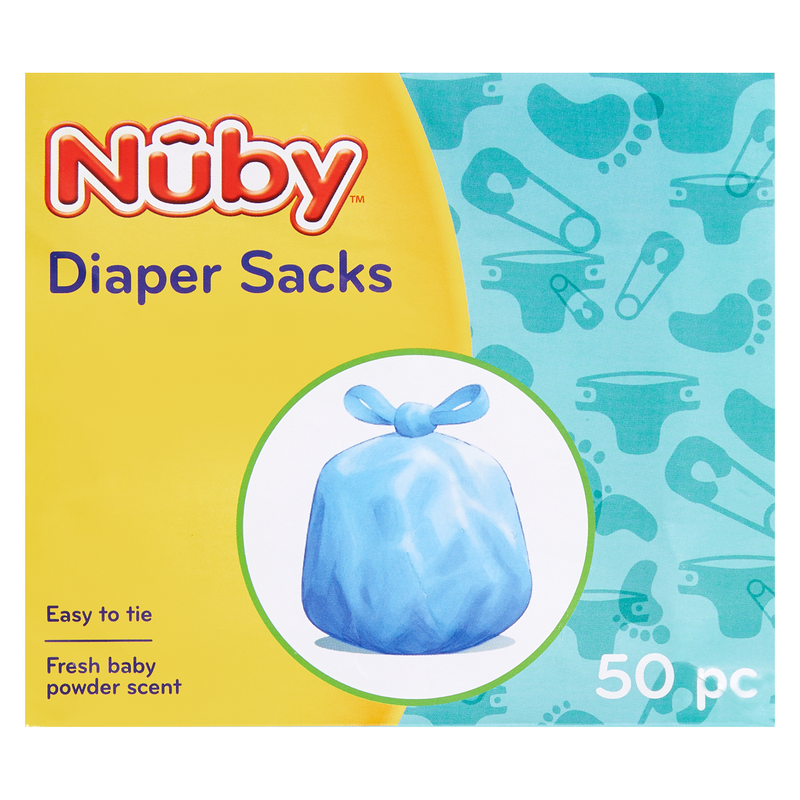 Nuby Diaper Sacks 50ct