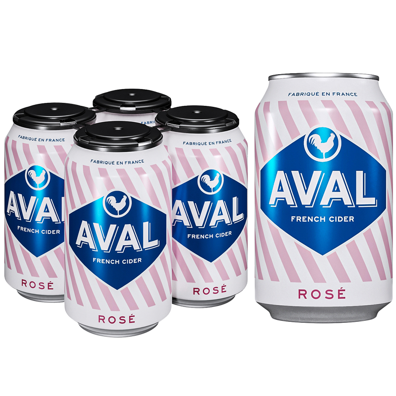 AVAL "Rose" Cider 4 pk 11.2oz Can 6.0% ABV