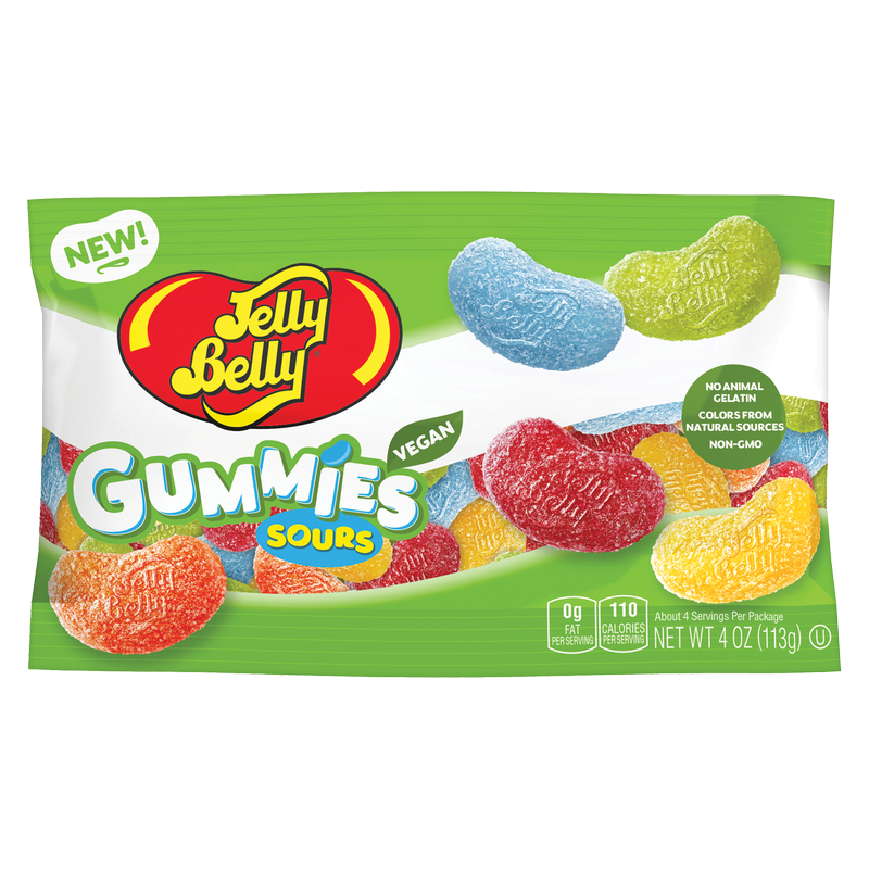 Jelly Belly Gummy Candy Sours 4oz